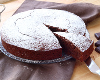 Gâteau fondant au chocolat sans gluten