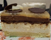 Bavarois poire-chocolat