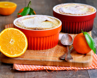 Petits flans à la clémentine