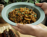 Caviar d'aubergine à la marocaine