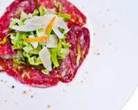 Carpaccio de bœuf à ma façon
