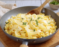 Pâtes aux œufs brouillés