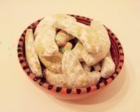 Petit croissant lune noisette et vanille (kipferla)