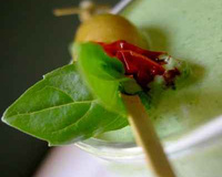 Amuse Bouche aux petits épinards