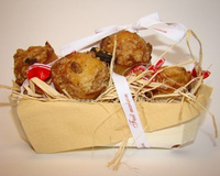 Petits muffins régressifs aux poires, spéculos et fève Tonka façon crumble