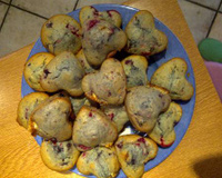 Muffins à la framboise et chocolat blanc