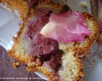 Cake du bonheur aux pétale de rose