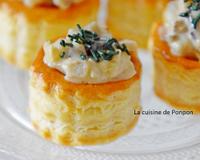Toujours un apéro vite préparé avec mes mini bouchées et mes champignons des bois fraîchement cueillis ou tout droit sorti du congélateur…