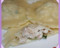 Raviolis au jambon et ricotta