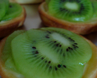 Mini-tartelettes kiwi/coco