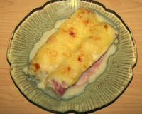Poireaux au jambon gratinés