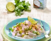 Ceviche de dorade avocat coco