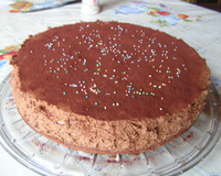 Gâteau mousse au chocolat facile