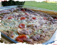 Clafoutis de poulet au légumes