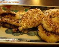 Pour ces petits gâteaux , je me suis inspirée de gâteaux chinois mais fait avec de la patate douce. Je l'ai remplacé par une variété…