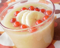 Compote rhubarbe / banane