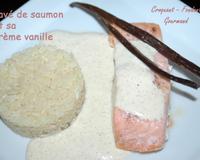 Une sauce toute simple au sublime parfum de vanille qui se marie parfaitement à un poisson merveilleusement moelleux.