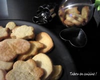 Sablés de Noël à la cannelle et l'huile de noisette