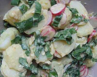 Salade de pommes de terre à l'ail des ours