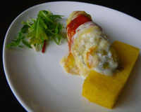 Endives au chorizo, gratinées au maroilles