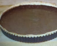 Tarte au chocolat classique