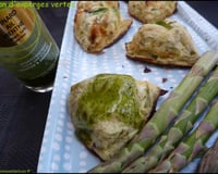 Flan aux asperges vertes