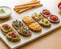 5 idées recettes de toasts faciles et originales pour Noël