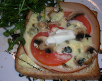 Croque monsieur au roquefort