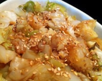 Choux-Choux soja sésame !