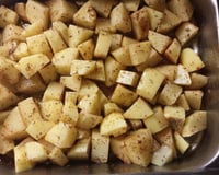 Cuisses de poulet et pomme de terre au four