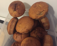 Muffins à la banane express