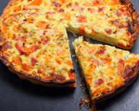 Tarte jambon mozzarella