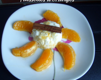 Faites égoutter les faisselles et préparer les oranges.