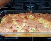 Cake chorizo et courgettes