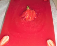 Bavarois aux fraises et fromage blanc
