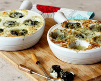 Escargots au roquefort