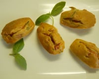 Madeleines tomatées au balsamique