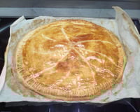 Galette des rois express peu sucrée