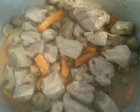 Sauté de porc aux girolles et cèpes