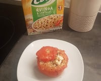 Tomates farcies au Quinoa et Lentilles