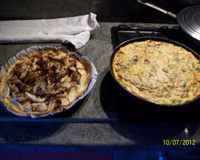 Tarte à la rhubarbe économique