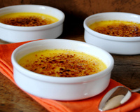Crème brûlée à la bergamote express