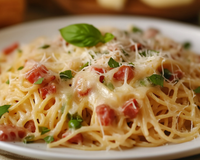 Gratin de spaghetti