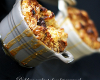 La prochaine fois qu'il vous restera de la brioche rassie, ne la jettez surtout pas, non seulement le pudding c'est facile, rapide et on peut y mettre tout ce qu'on aime,…