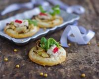 De délicieuses petites pizzas pour un apéritif gourmand !