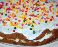 Gâteau aux noix et mascarpone