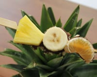 Sucettes de fruits d'hiver