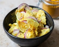 Salade de pomme de terre à l'indienne