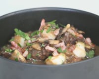 Bœuf bourguignon au four vapeur