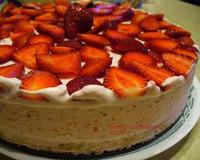 Un gâteau délicieux, rafraîchissant, à faire maintenant que nos bonnes fraises sont sur les étals !